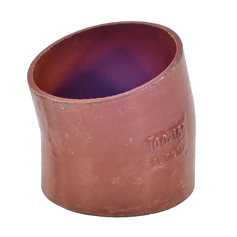 Отвод чугун SML б/рас ДУ 100х15